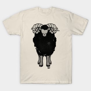 Heartless Black Sheep Love T-Shirt